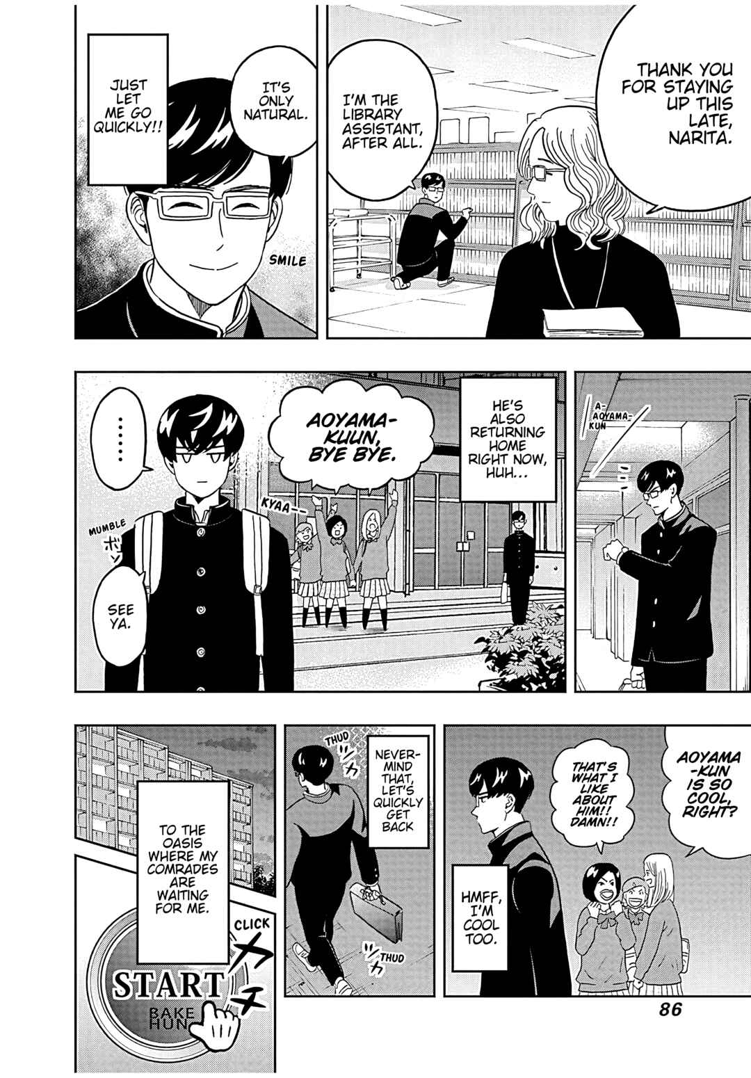 Page 4 Chapter 36 Keppeki Danshi! Aoyama-kun