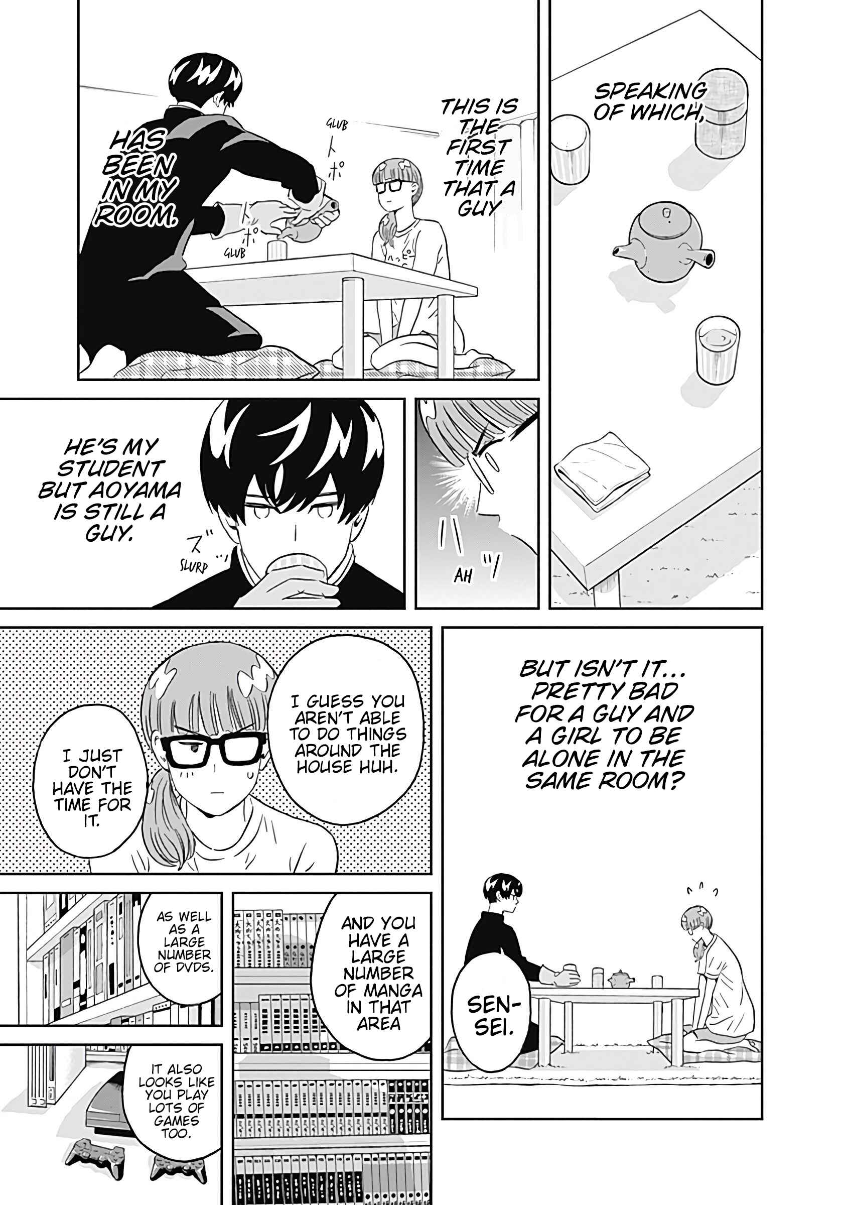Page 12 Chapter 10 Keppeki Danshi! Aoyama-kun