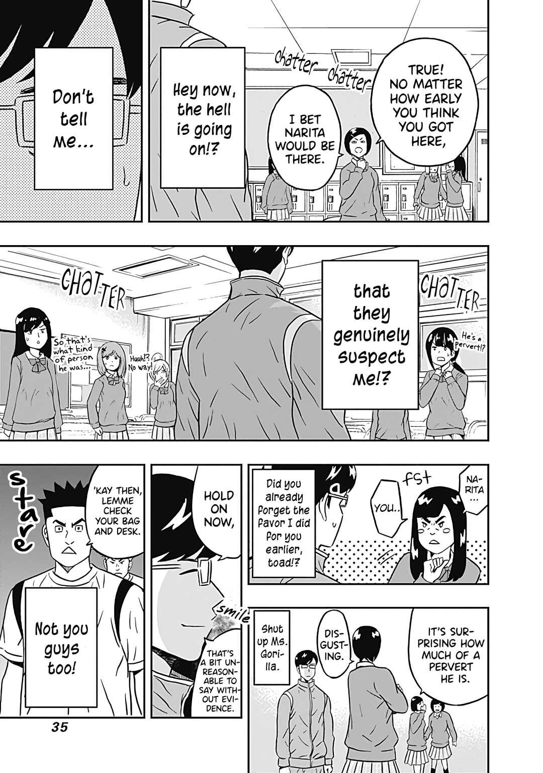 Page 13 Chapter 33 Keppeki Danshi! Aoyama-kun