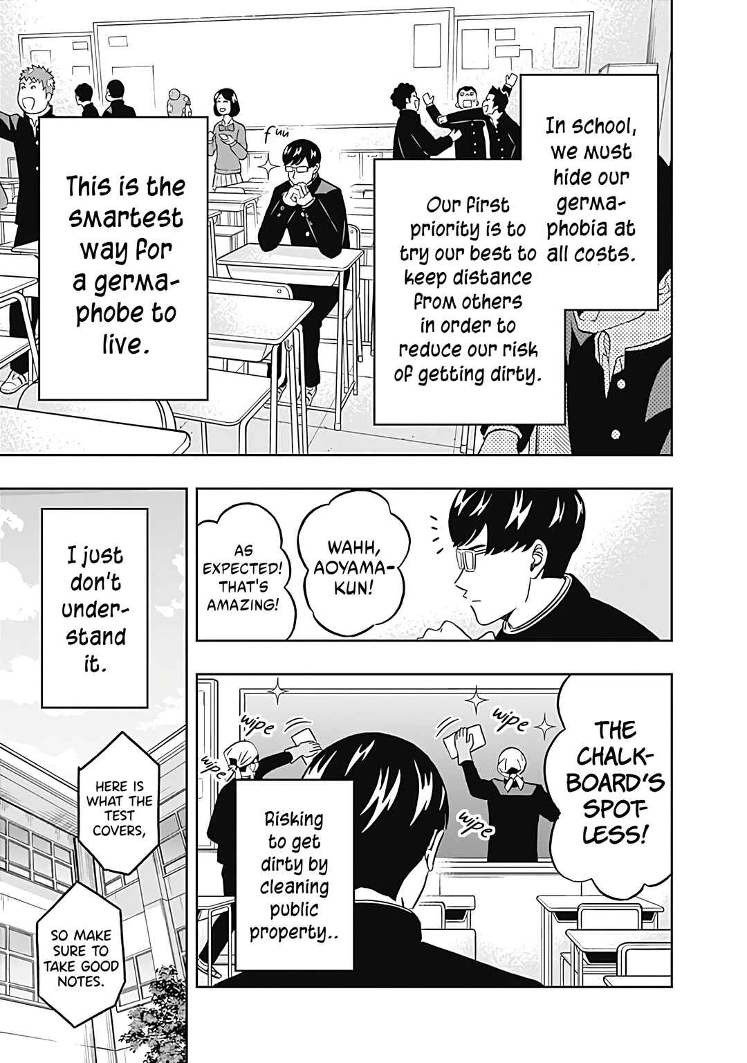 Page 7 Chapter 33 Keppeki Danshi! Aoyama-kun