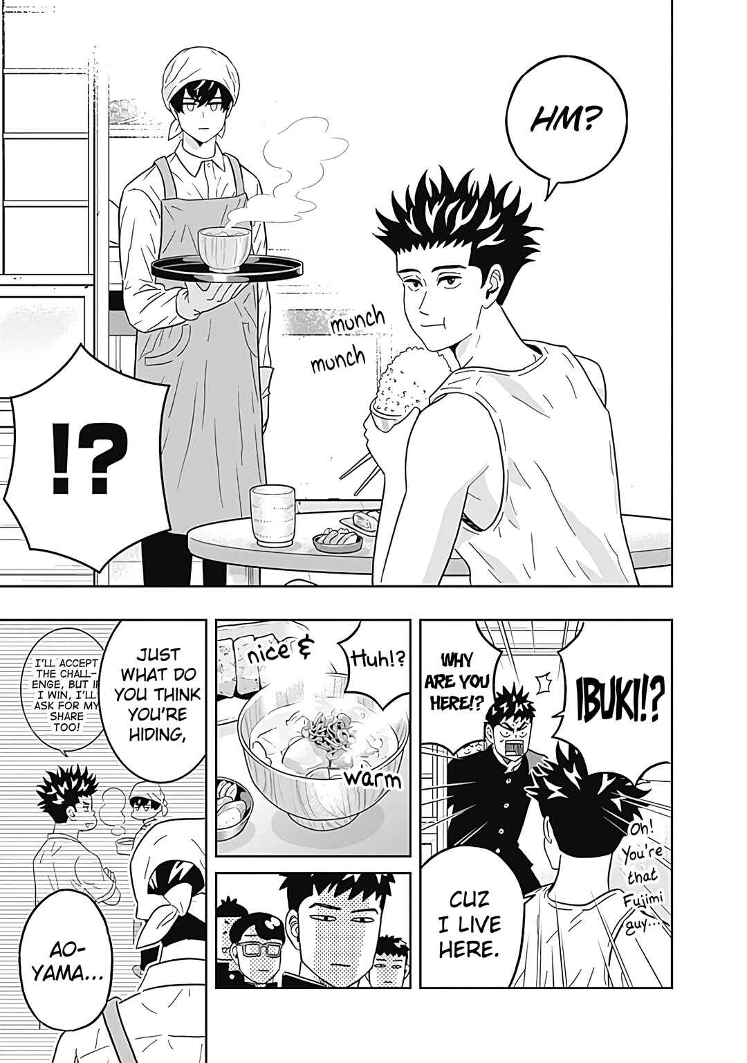 Page 17 Chapter 35 Keppeki Danshi! Aoyama-kun