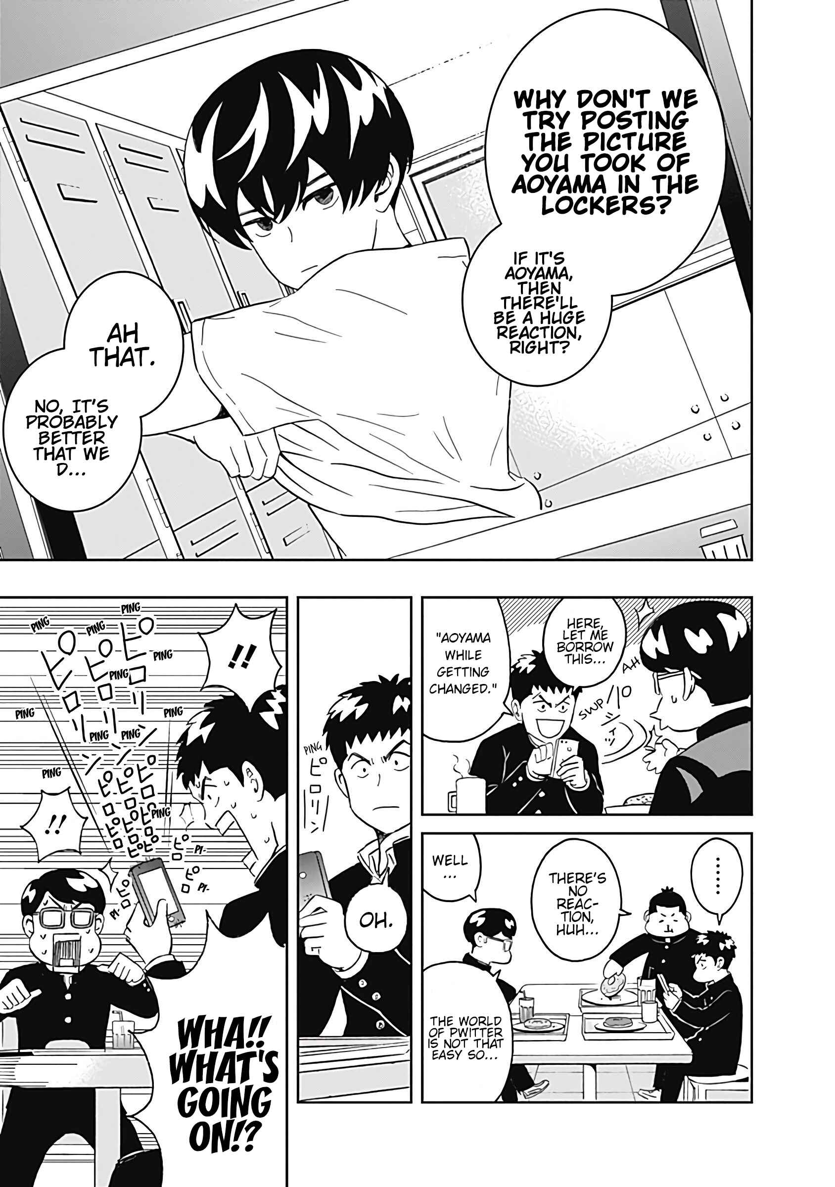 Page 5 Chapter 8 Keppeki Danshi! Aoyama-kun