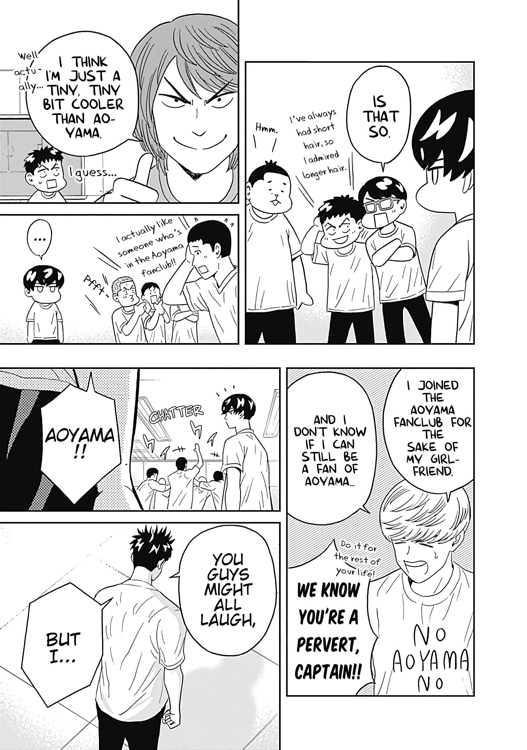 Page 15 Chapter 17 Keppeki Danshi! Aoyama-kun