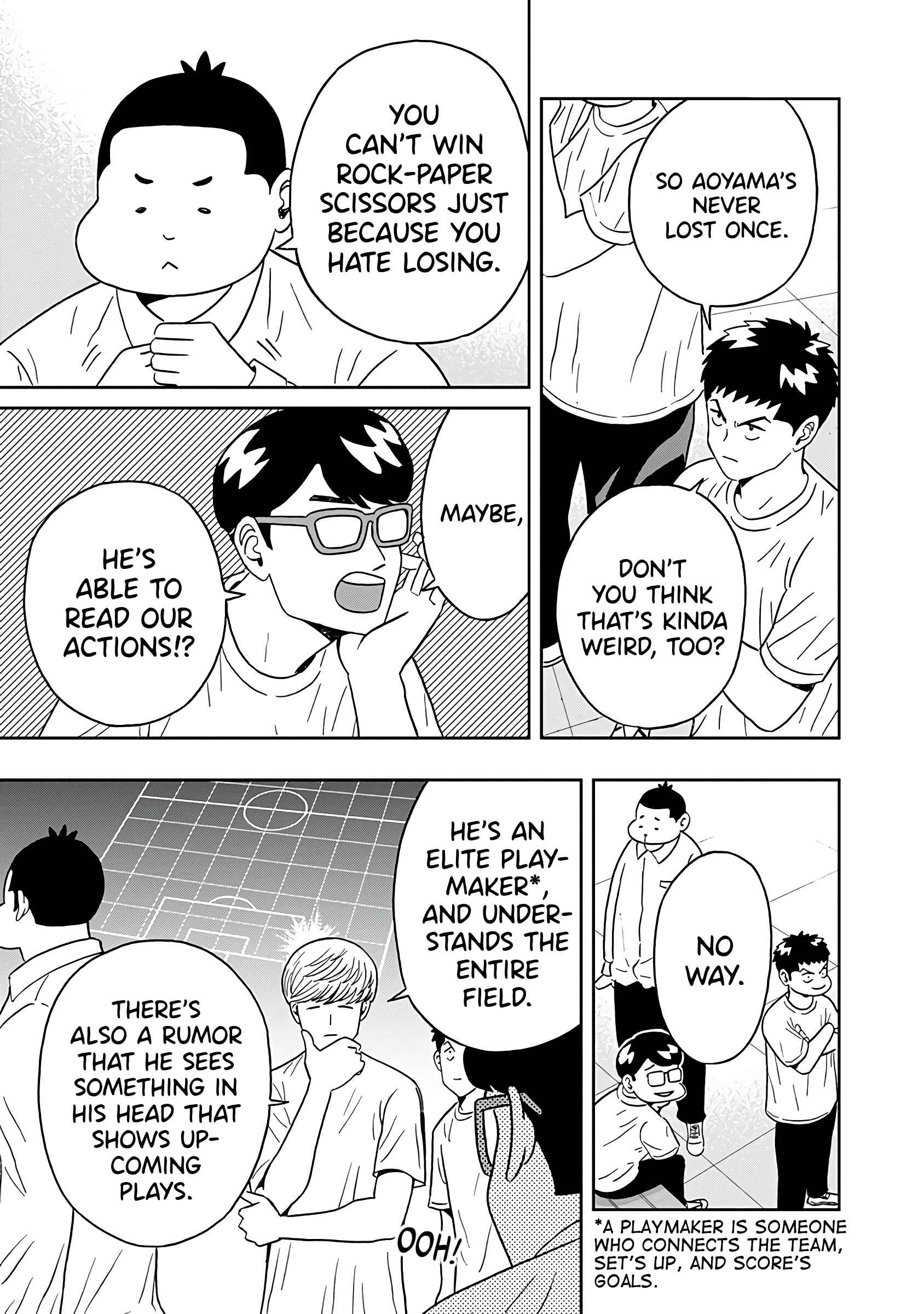 Page 3 Chapter 17 Keppeki Danshi! Aoyama-kun
