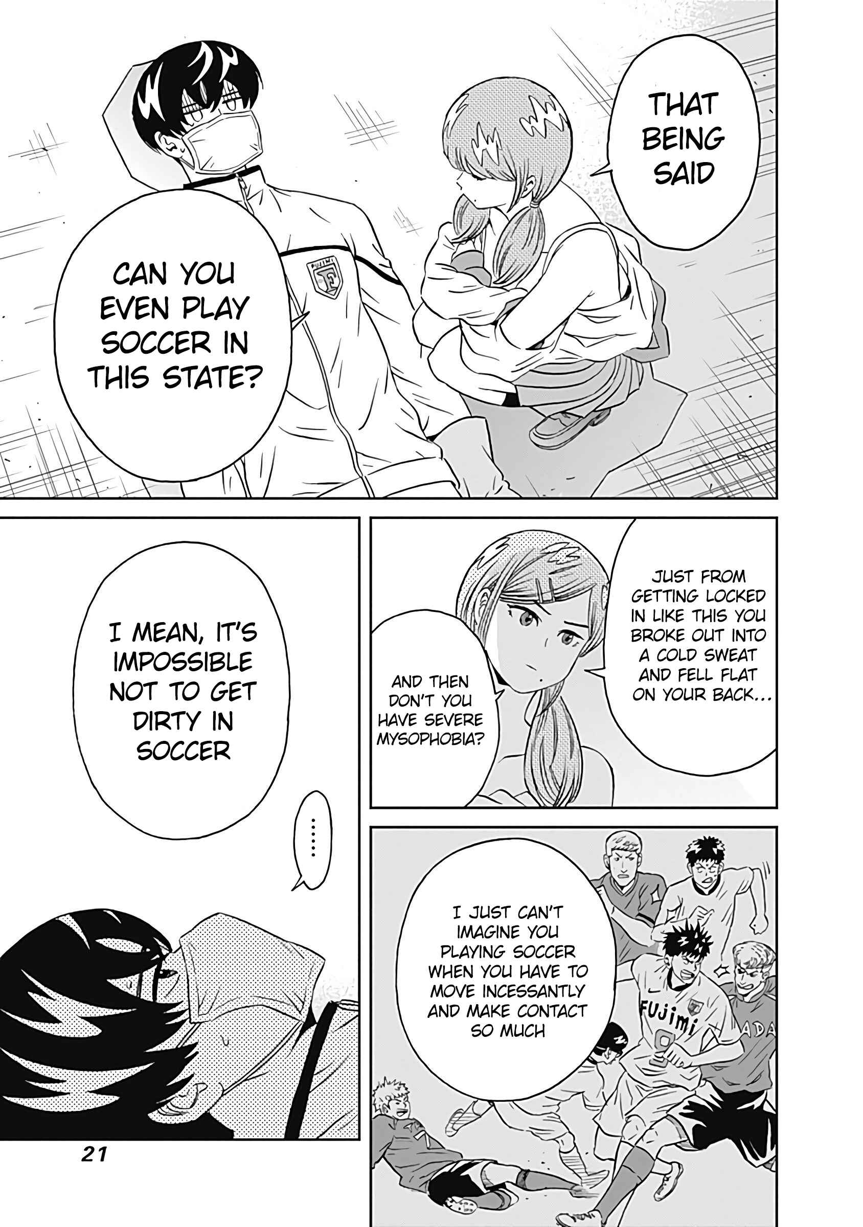 Page 22 Chapter 6 Keppeki Danshi! Aoyama-kun