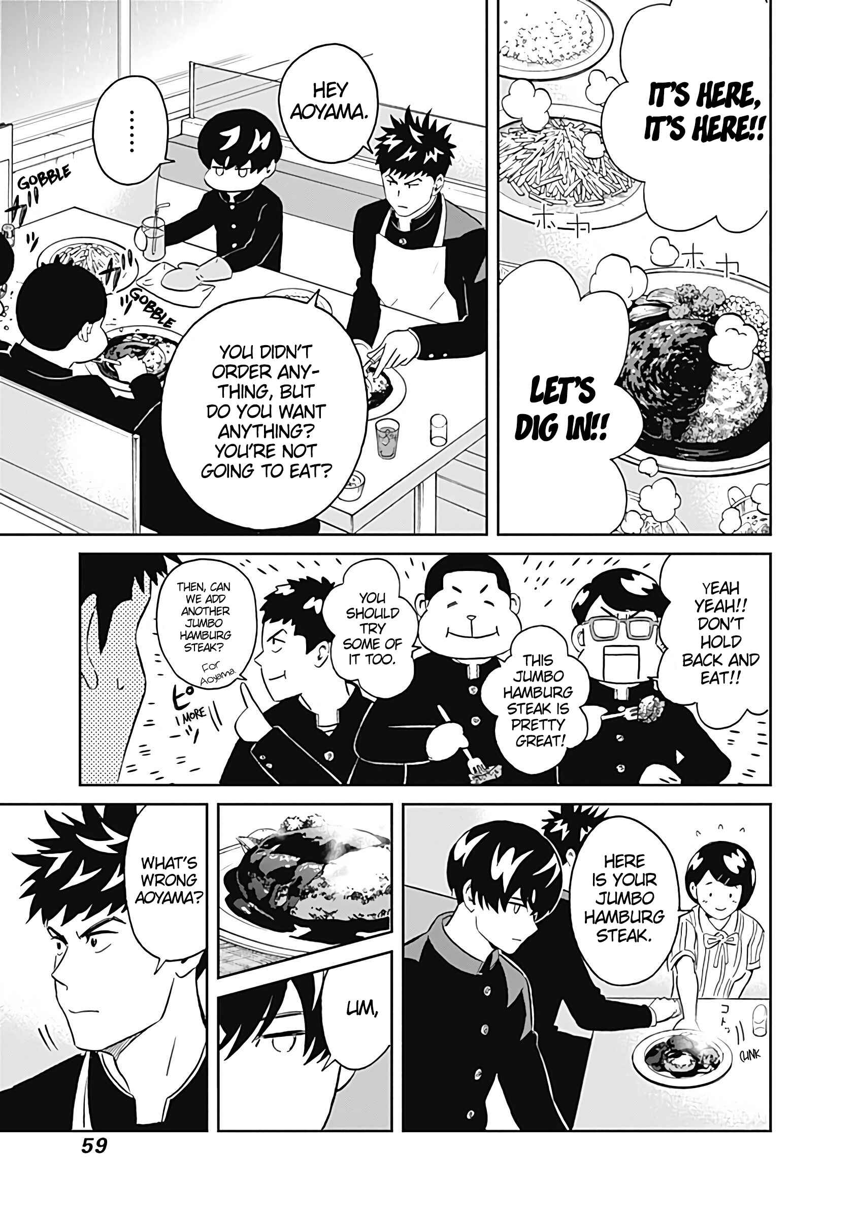 Page 9 Chapter 7 Keppeki Danshi! Aoyama-kun