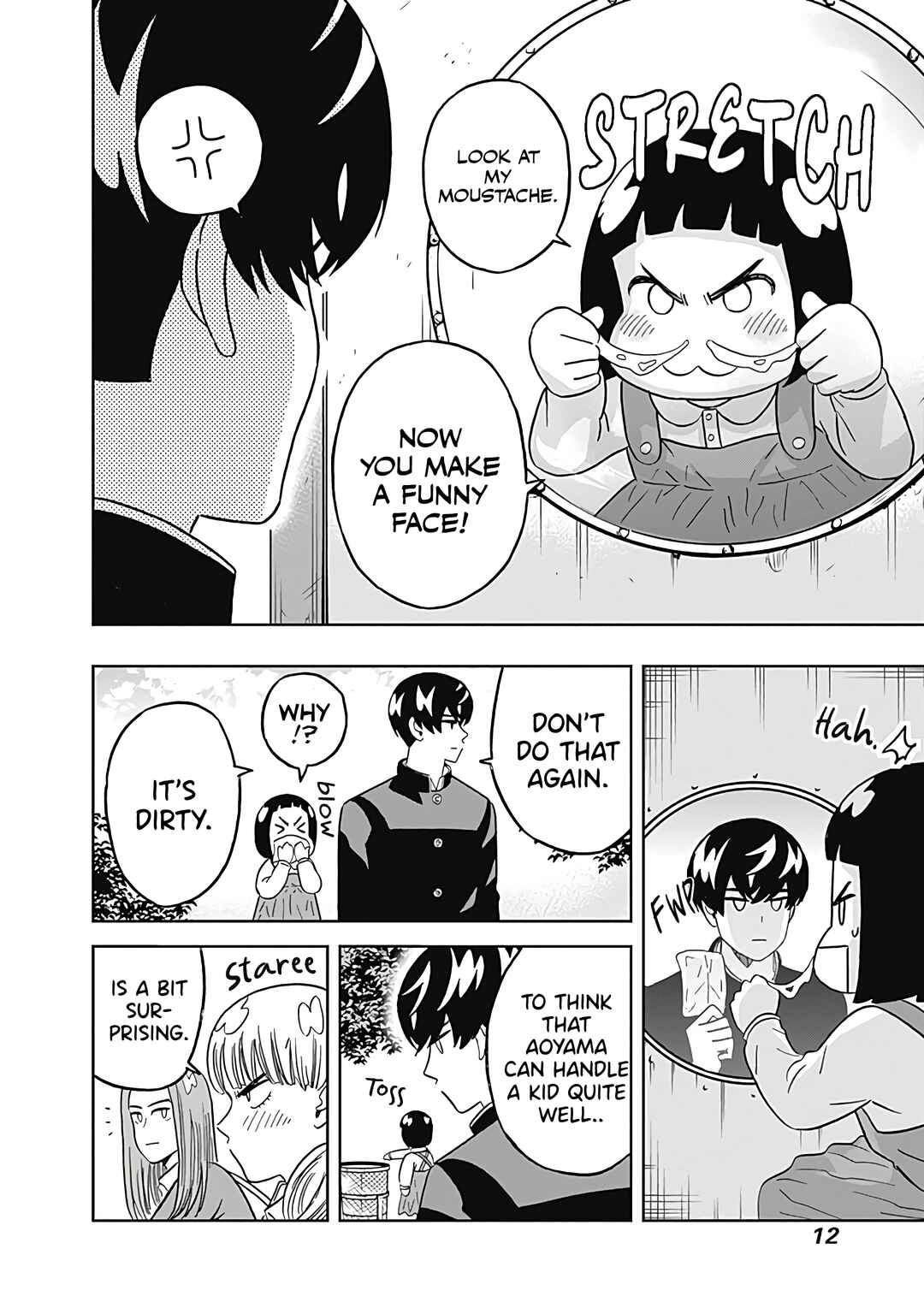 Page 14 Chapter 32 Keppeki Danshi! Aoyama-kun