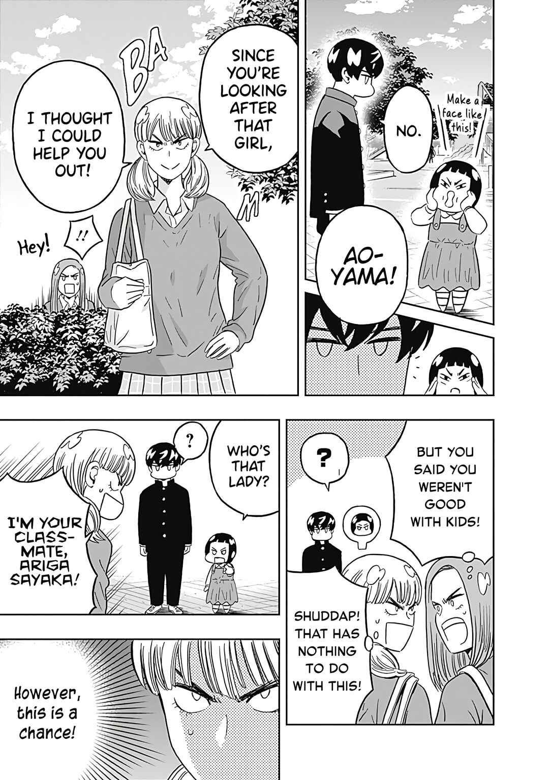 Page 15 Chapter 32 Keppeki Danshi! Aoyama-kun