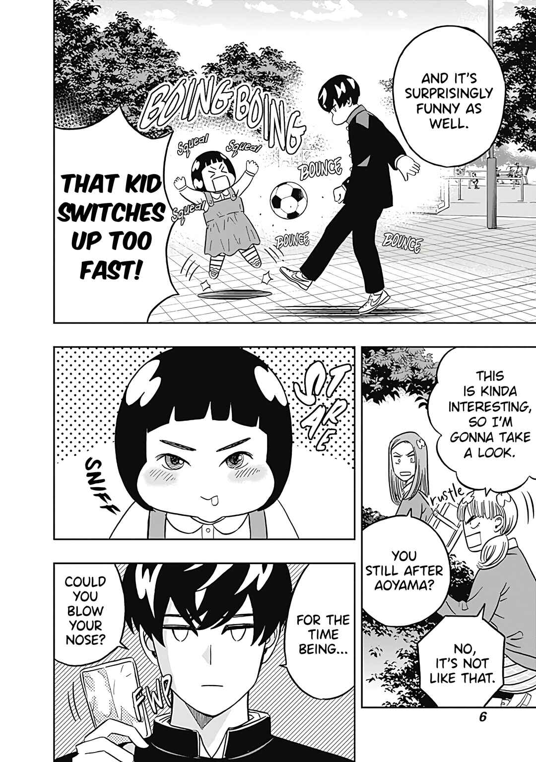 Page 8 Chapter 32 Keppeki Danshi! Aoyama-kun