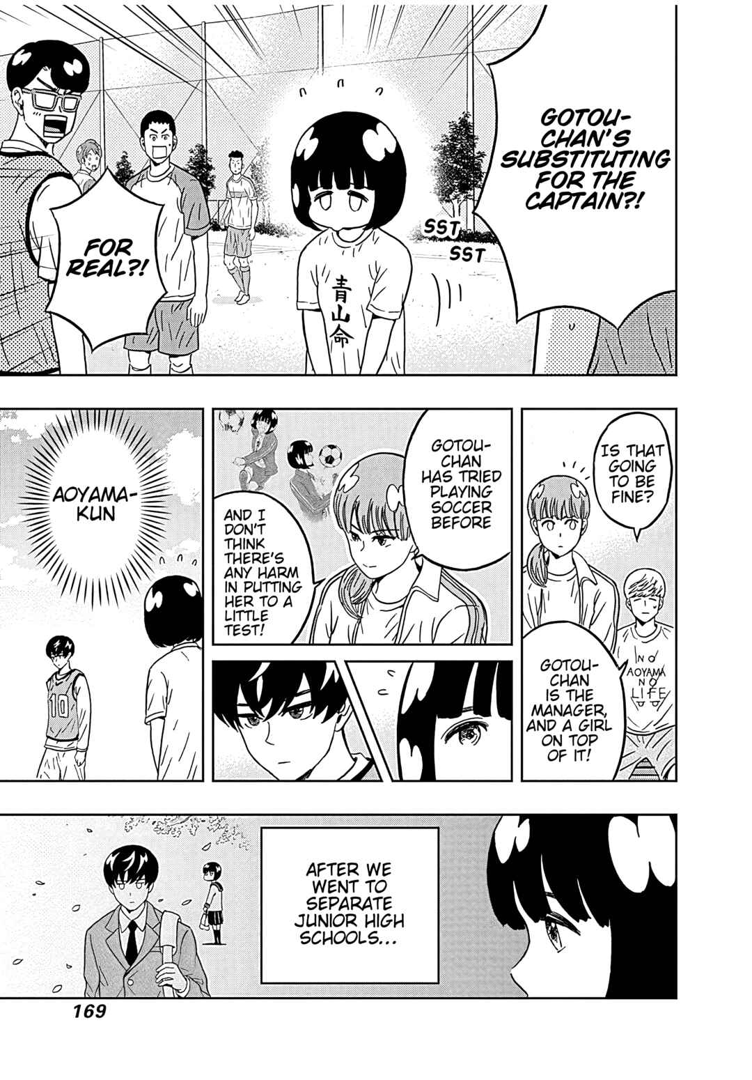 Page 8 Chapter 40 Keppeki Danshi! Aoyama-kun