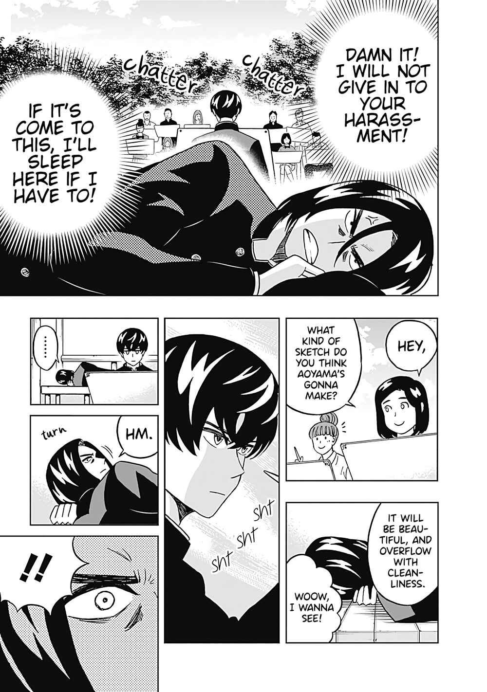 Page 13 Chapter 30 Keppeki Danshi! Aoyama-kun