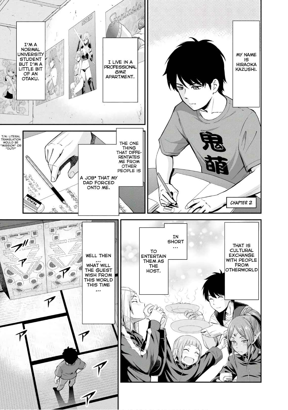 Page 2 Chapter 2 Yojouhan Isekai Kouryuuki