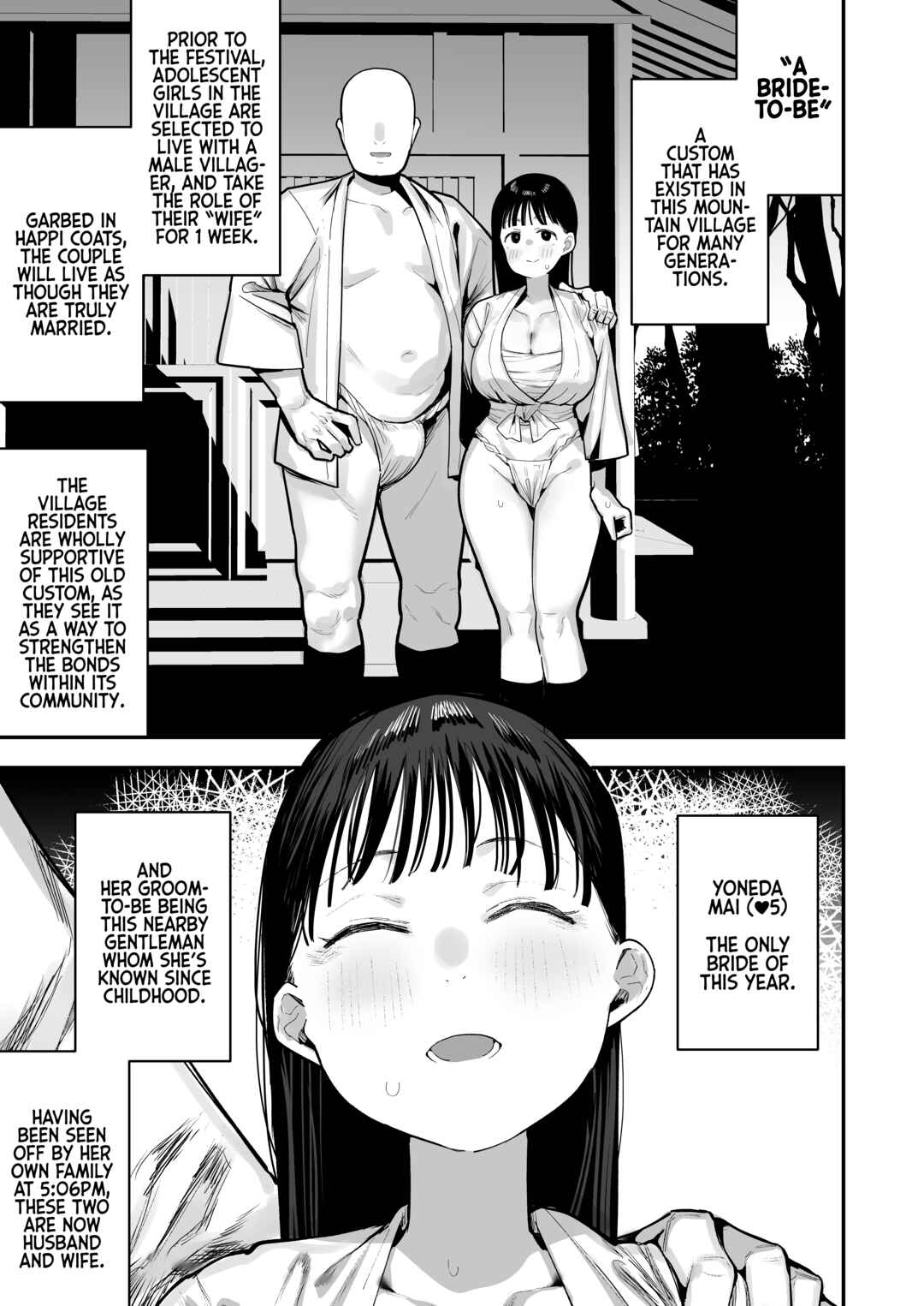 Page 2 Chapter Unknown_a3e0 An Account of Newlyweds During Their Village Custom of A Bride-To-Be
