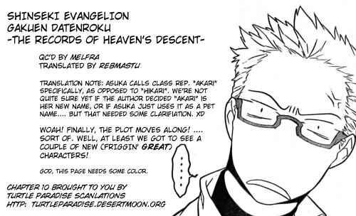 Page 31 Chapter 10 Neon Genesis Evangelion: Campus Apocalypse