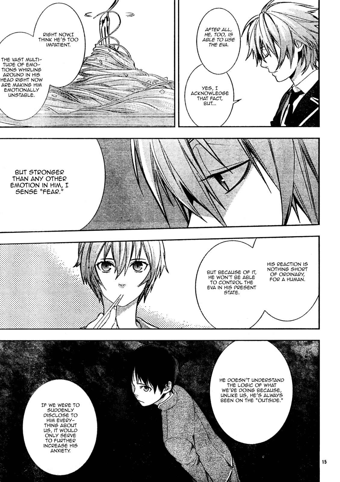 Page 15 Chapter 7 Neon Genesis Evangelion: Campus Apocalypse