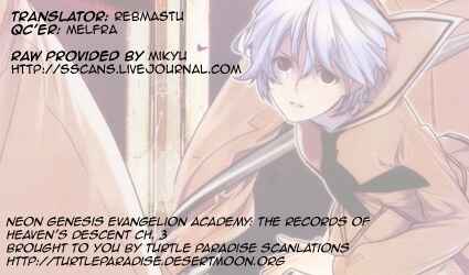 Page 1 Chapter 3 Neon Genesis Evangelion: Campus Apocalypse