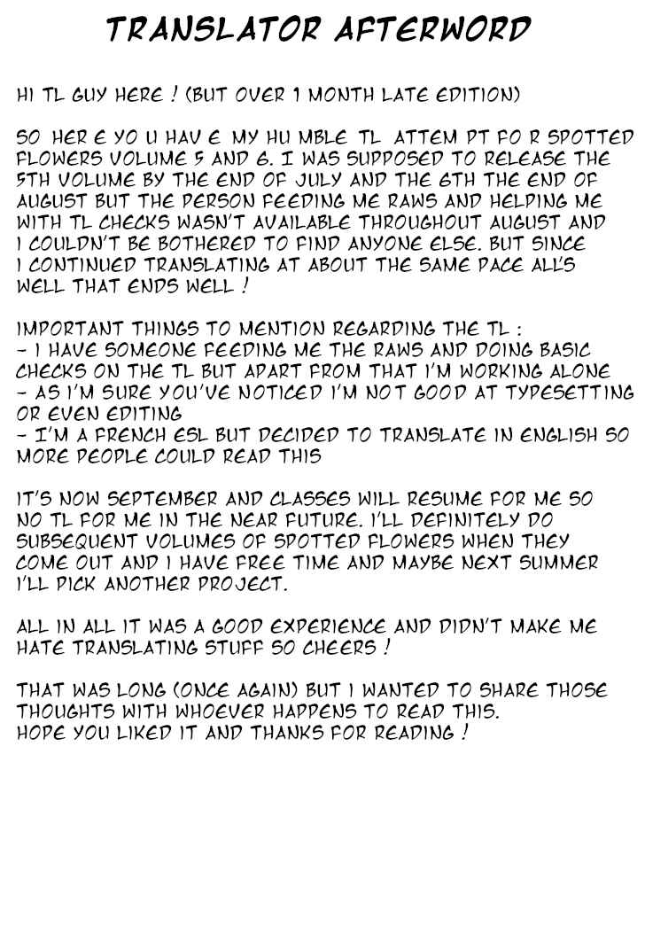 Page 7 Chapter 33.3 Spotted Flower