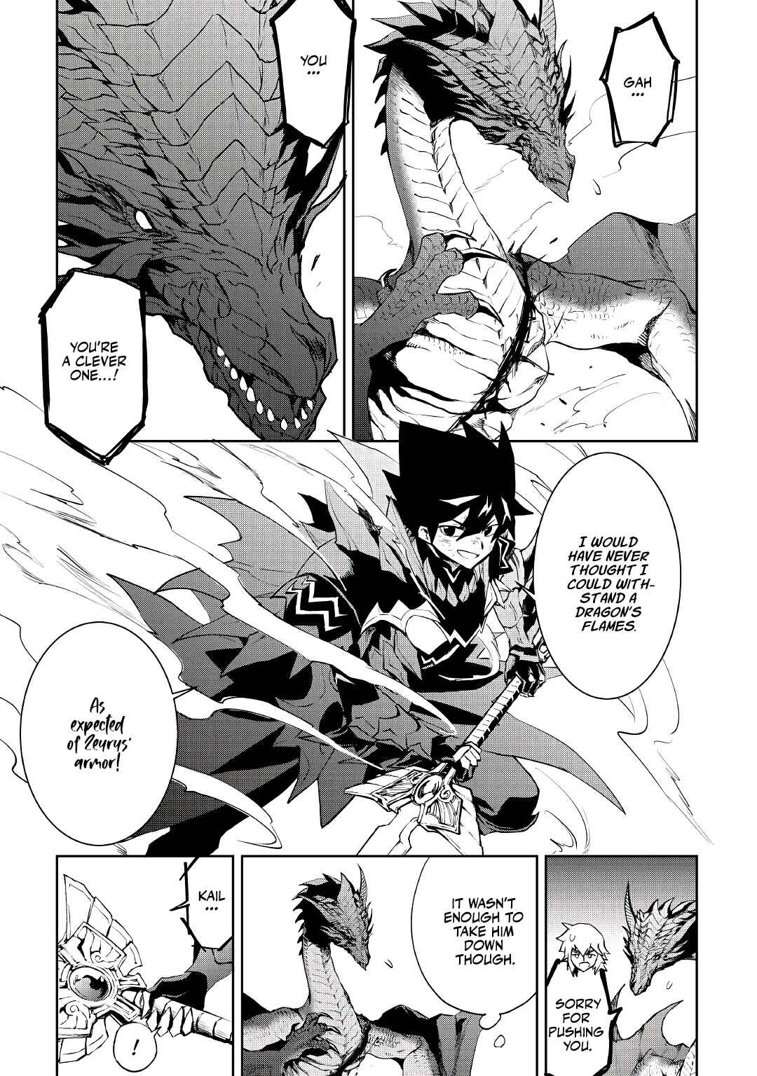 Page 19 Chapter 95 Tsuyokute New Saga