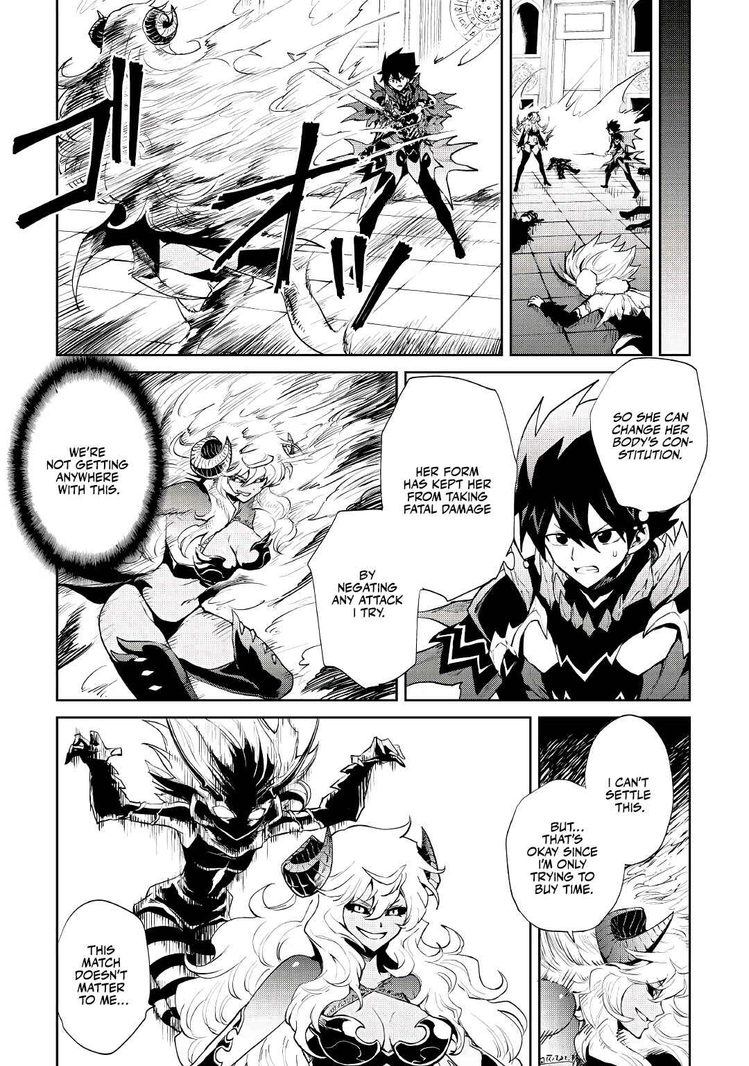 Page 10 Chapter 94 Tsuyokute New Saga