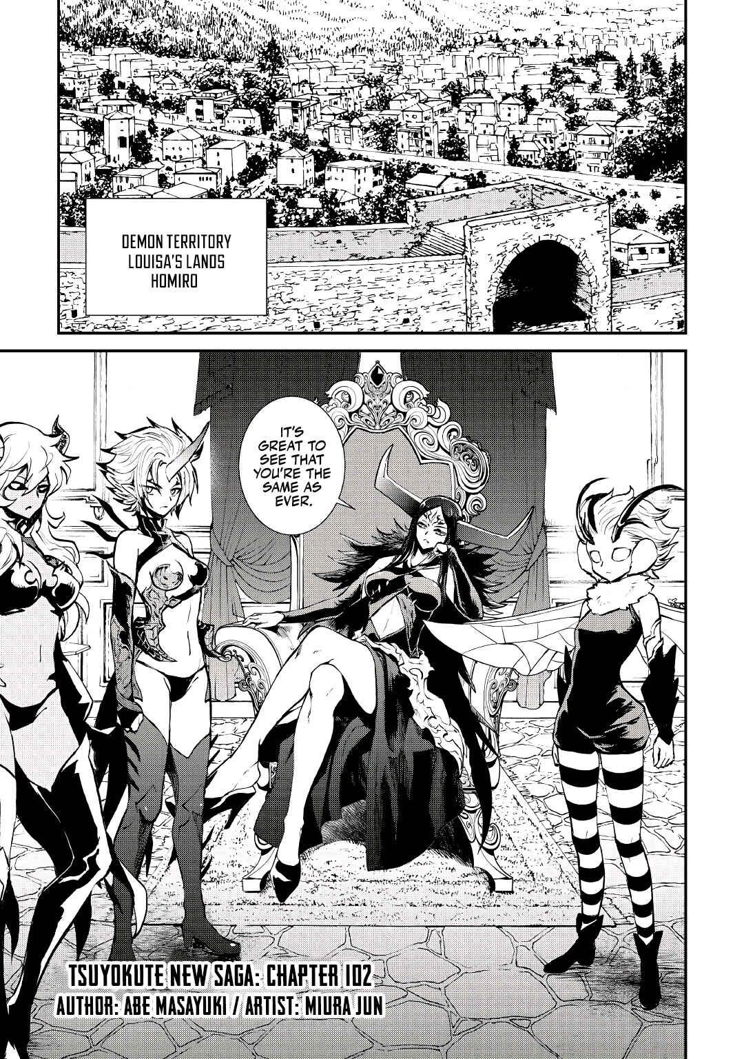 Page 2 Chapter 103 Tsuyokute New Saga