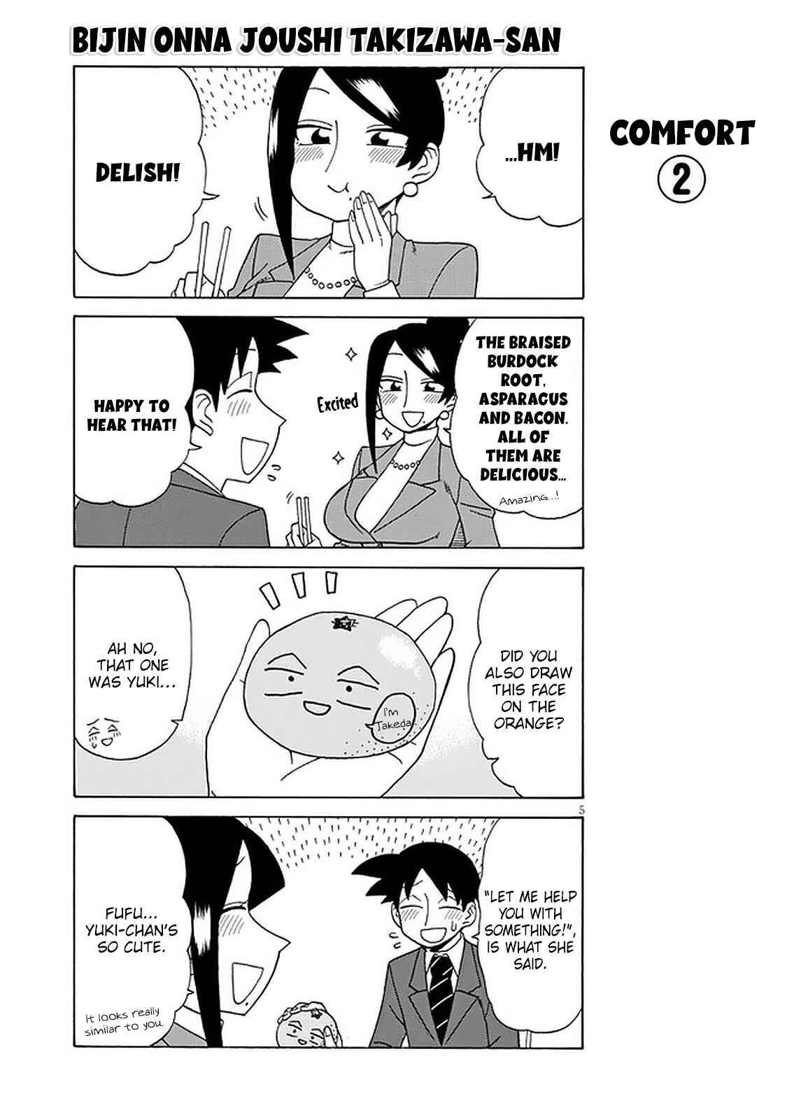 Page 5 Chapter 106 Bijin Onna Joushi Takizawa-san