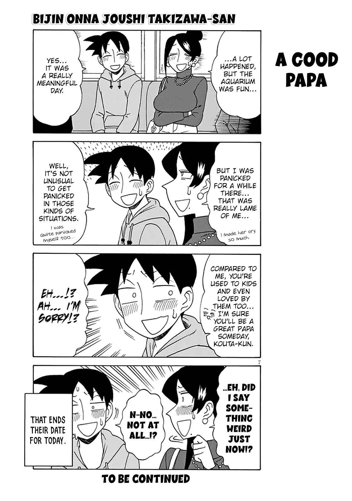 Page 7 Chapter 116 Bijin Onna Joushi Takizawa-san