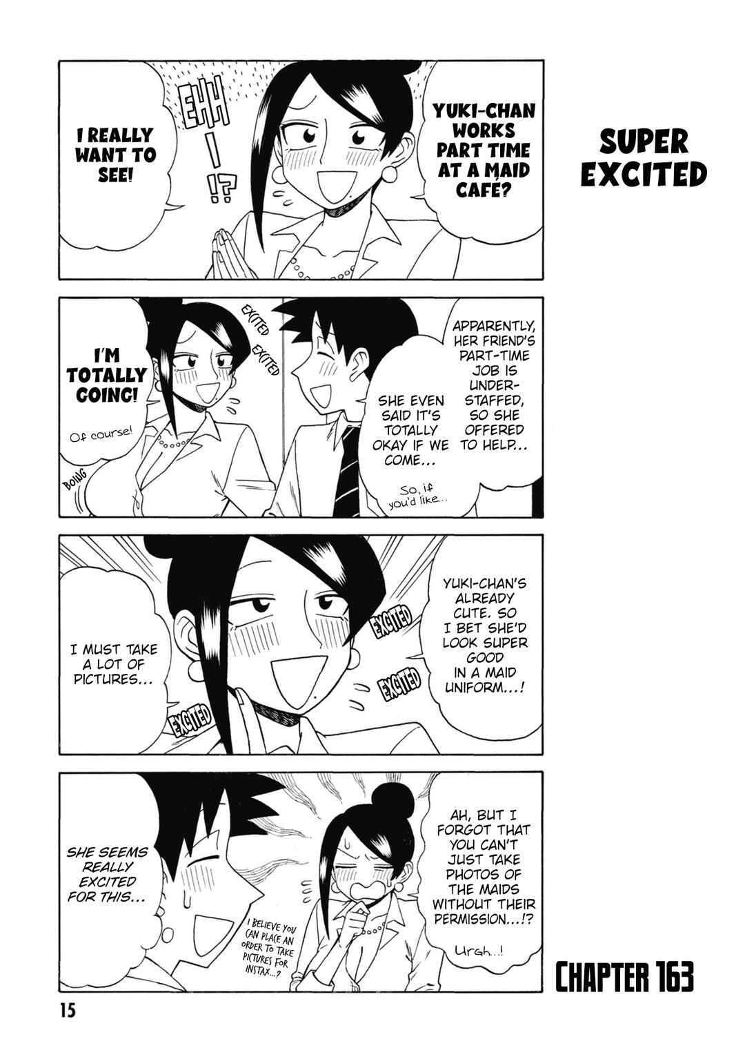 Page 1 Chapter 163 Bijin Onna Joushi Takizawa-san