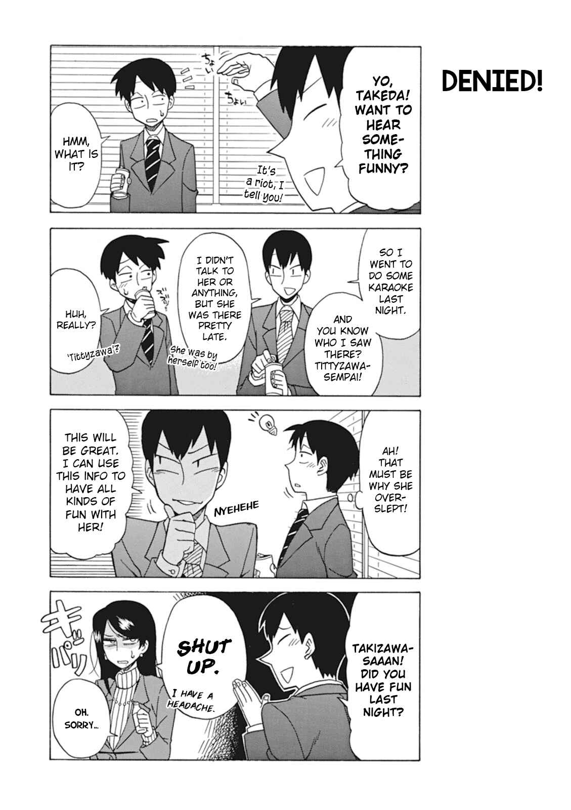Page 4 Chapter 13 Bijin Onna Joushi Takizawa-san
