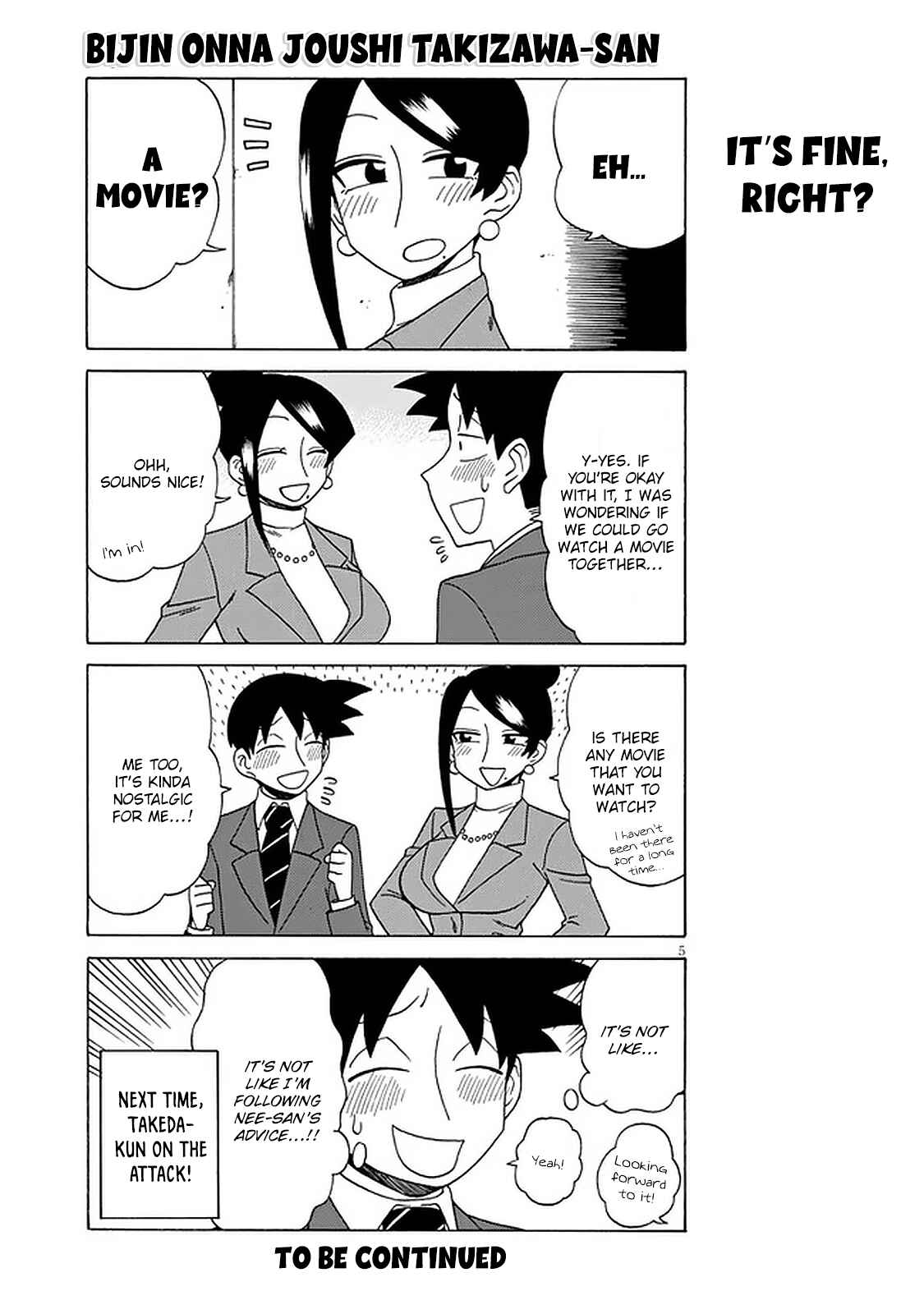 Page 5 Chapter 108 Bijin Onna Joushi Takizawa-san