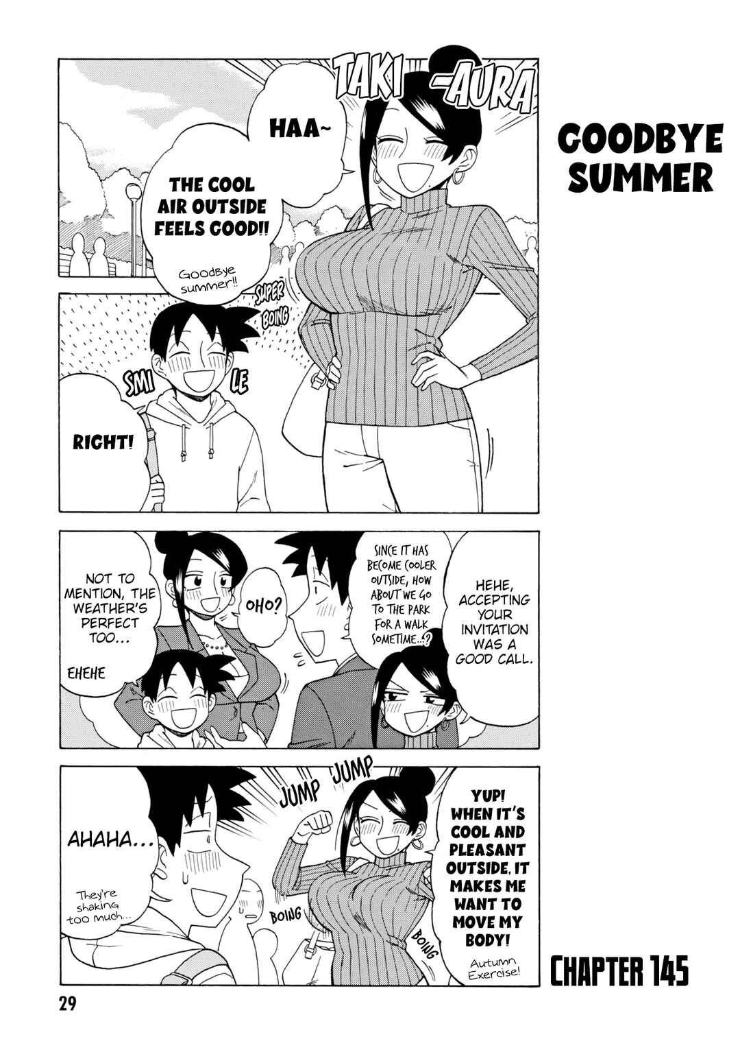 Page 1 Chapter 145 Bijin Onna Joushi Takizawa-san