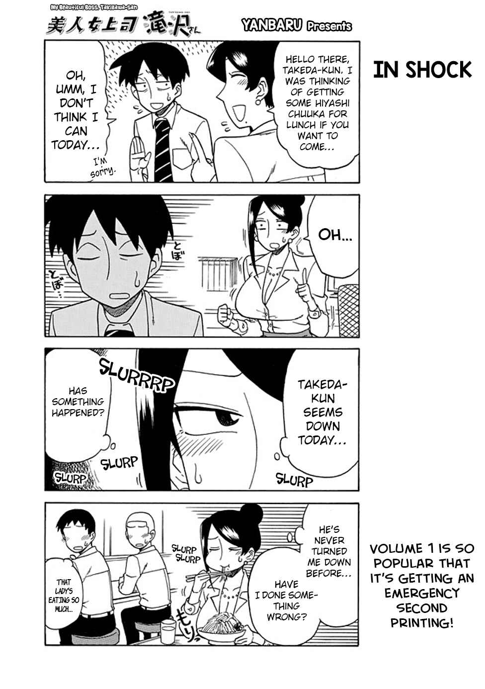 Page 1 Chapter 28 Bijin Onna Joushi Takizawa-san