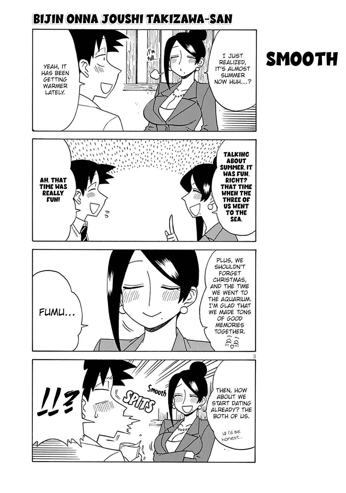 Page 3 Chapter 118 Bijin Onna Joushi Takizawa-san