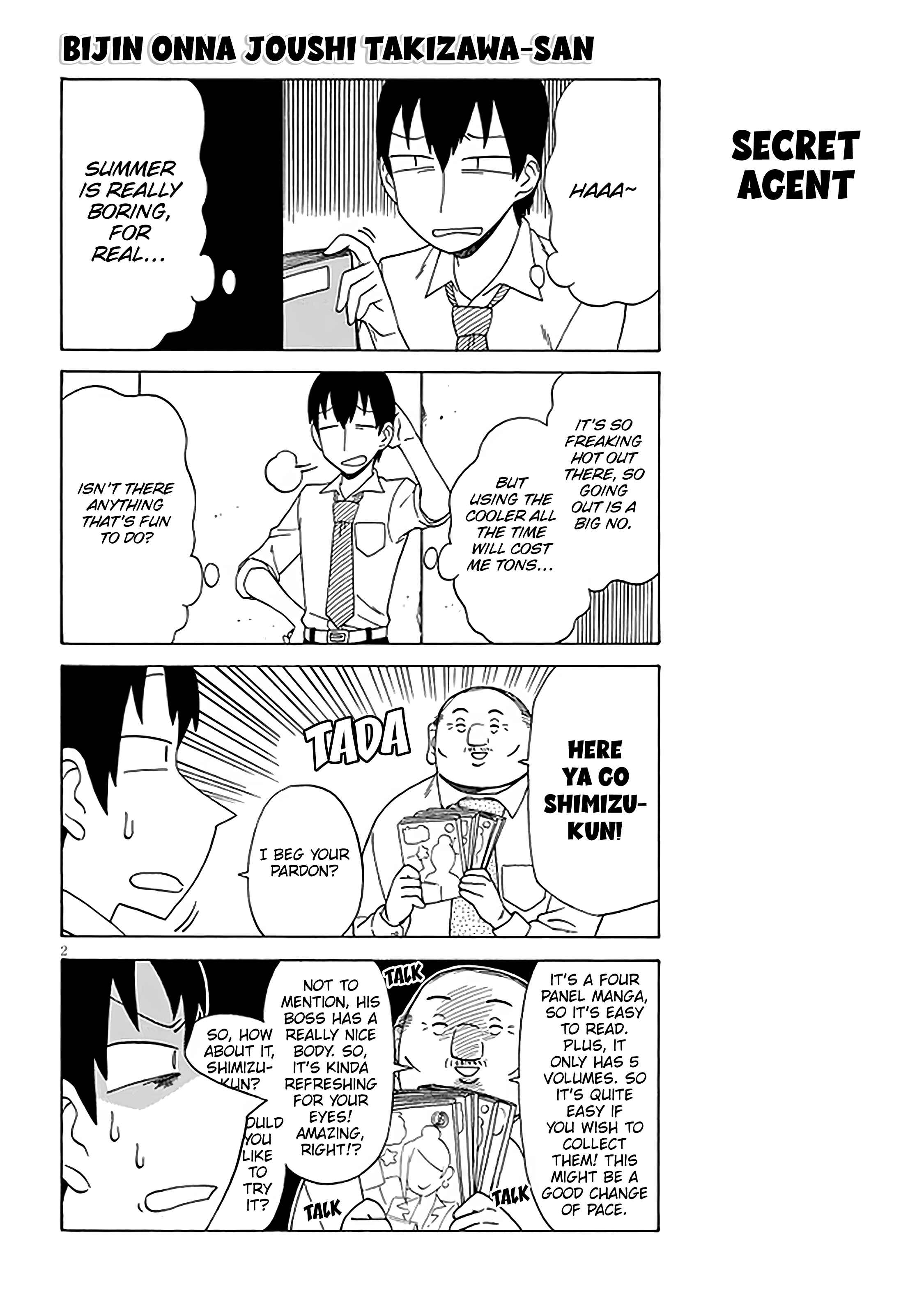 Page 2 Chapter 119.5 Bijin Onna Joushi Takizawa-san