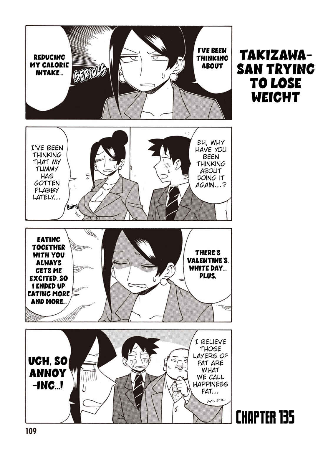 Page 1 Chapter 135 Bijin Onna Joushi Takizawa-san