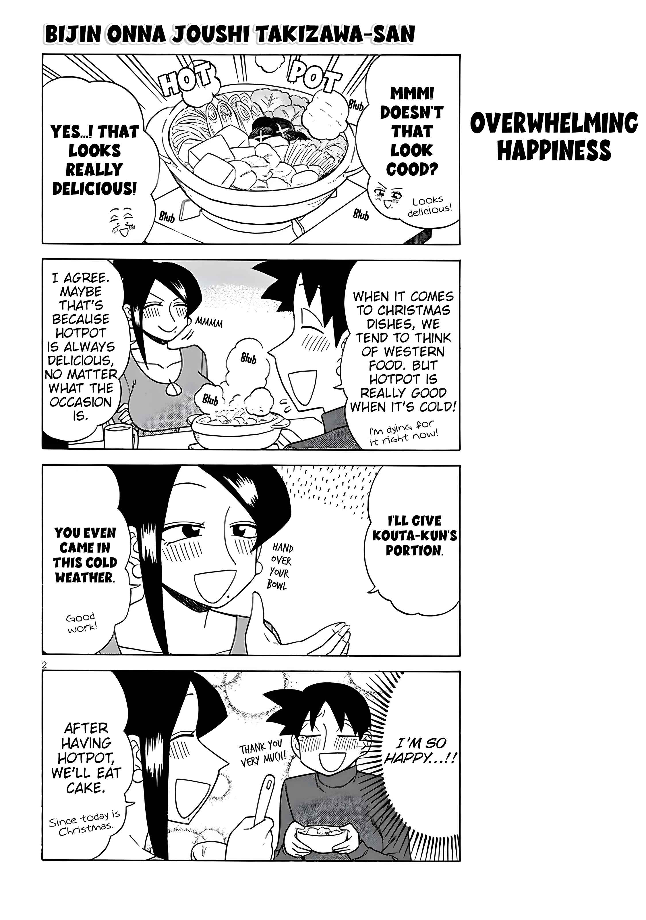 Page 2 Chapter 129 Bijin Onna Joushi Takizawa-san