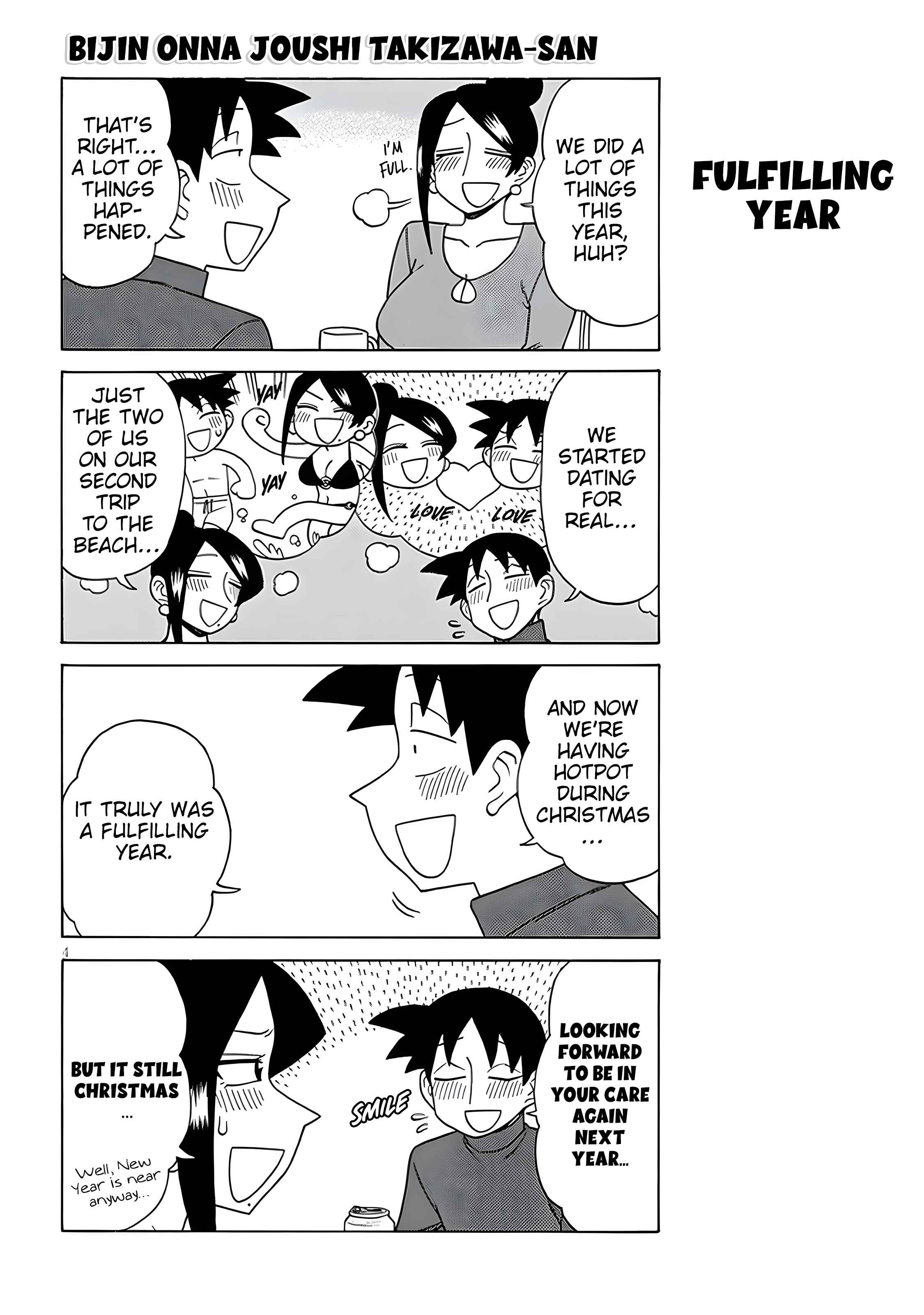 Page 4 Chapter 129 Bijin Onna Joushi Takizawa-san
