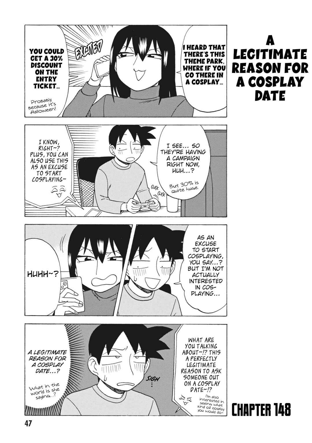 Page 1 Chapter 148 Bijin Onna Joushi Takizawa-san