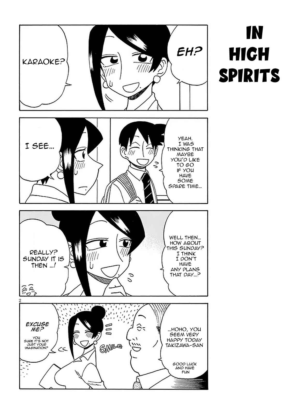 Page 1 Chapter 100 Bijin Onna Joushi Takizawa-san
