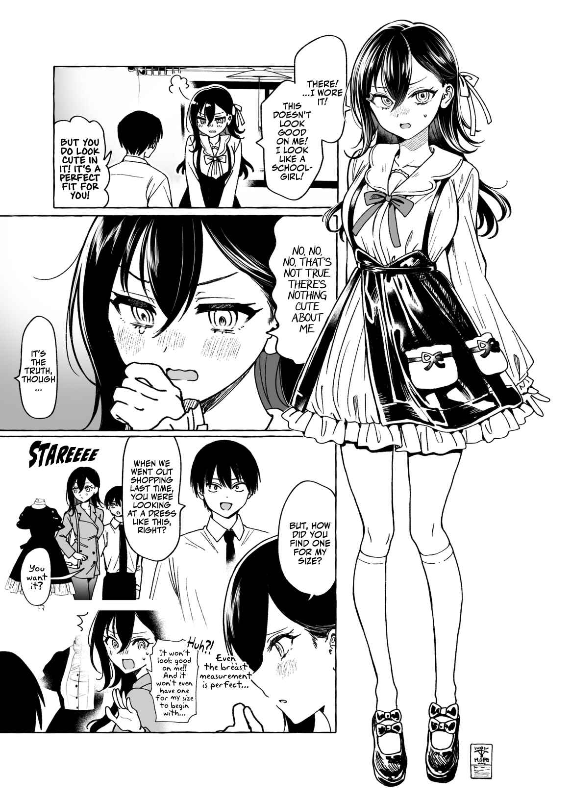 Page 1 Chapter Unknown_4109 Lets Make My Tall Girlfriend Wear Cute Clothes!