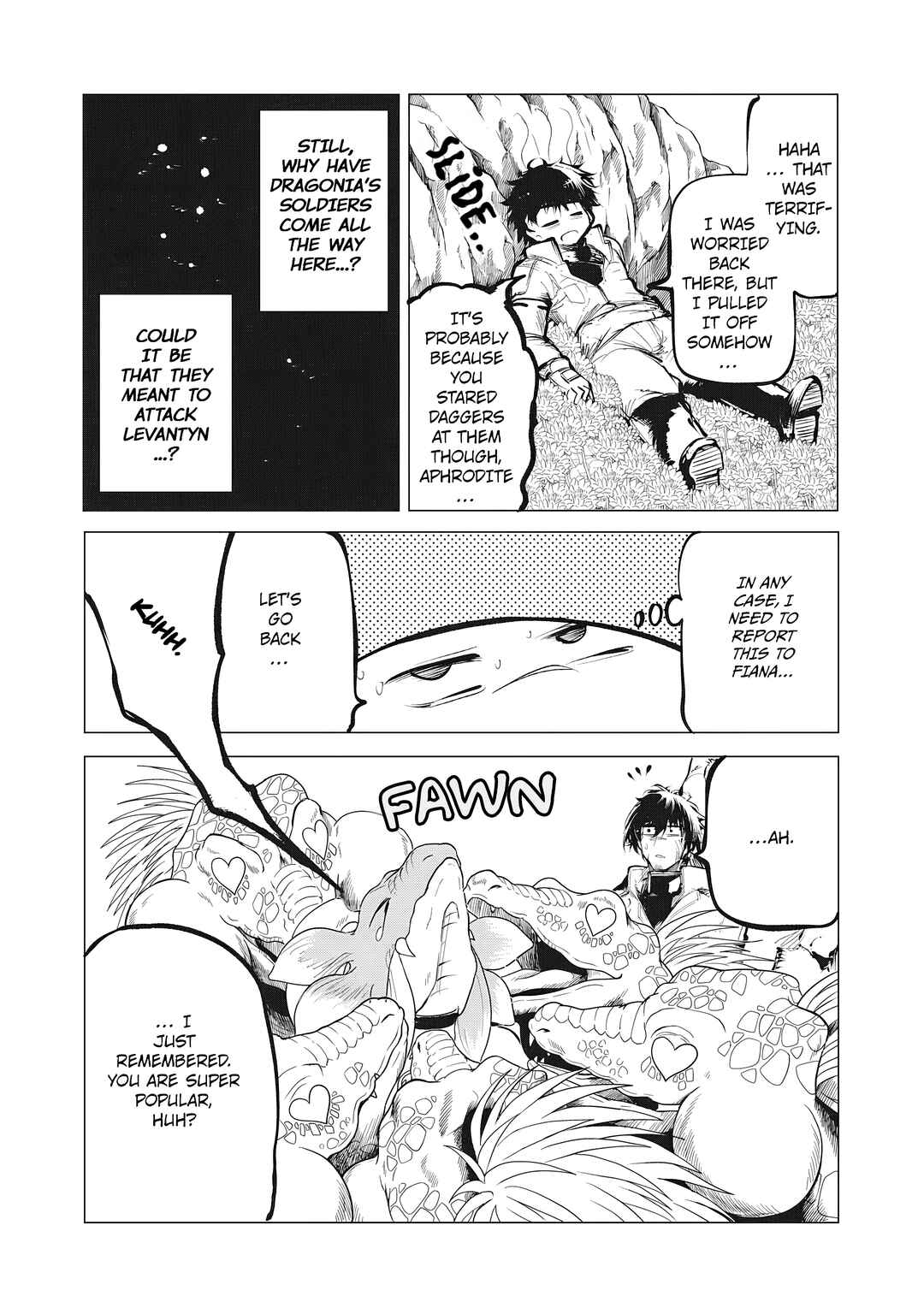 Page 25 Chapter 8 Kuni wo Owareta Ryuushi-san, Hirowareta Ringoku de Ukkari Musou Shite Shimau. ~Jakushou Kokka ga Tairiku Saikyou no Ryuu no Rakuen ni Naru made~