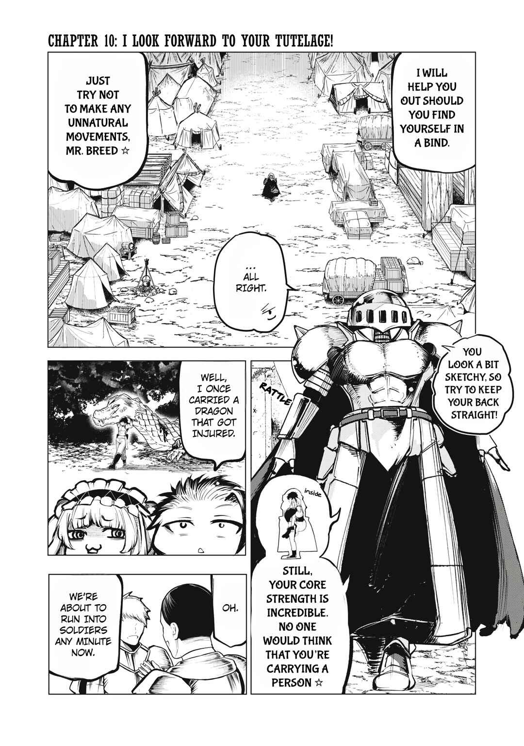 Page 2 Chapter 10 Kuni wo Owareta Ryuushi-san, Hirowareta Ringoku de Ukkari Musou Shite Shimau. ~Jakushou Kokka ga Tairiku Saikyou no Ryuu no Rakuen ni Naru made~