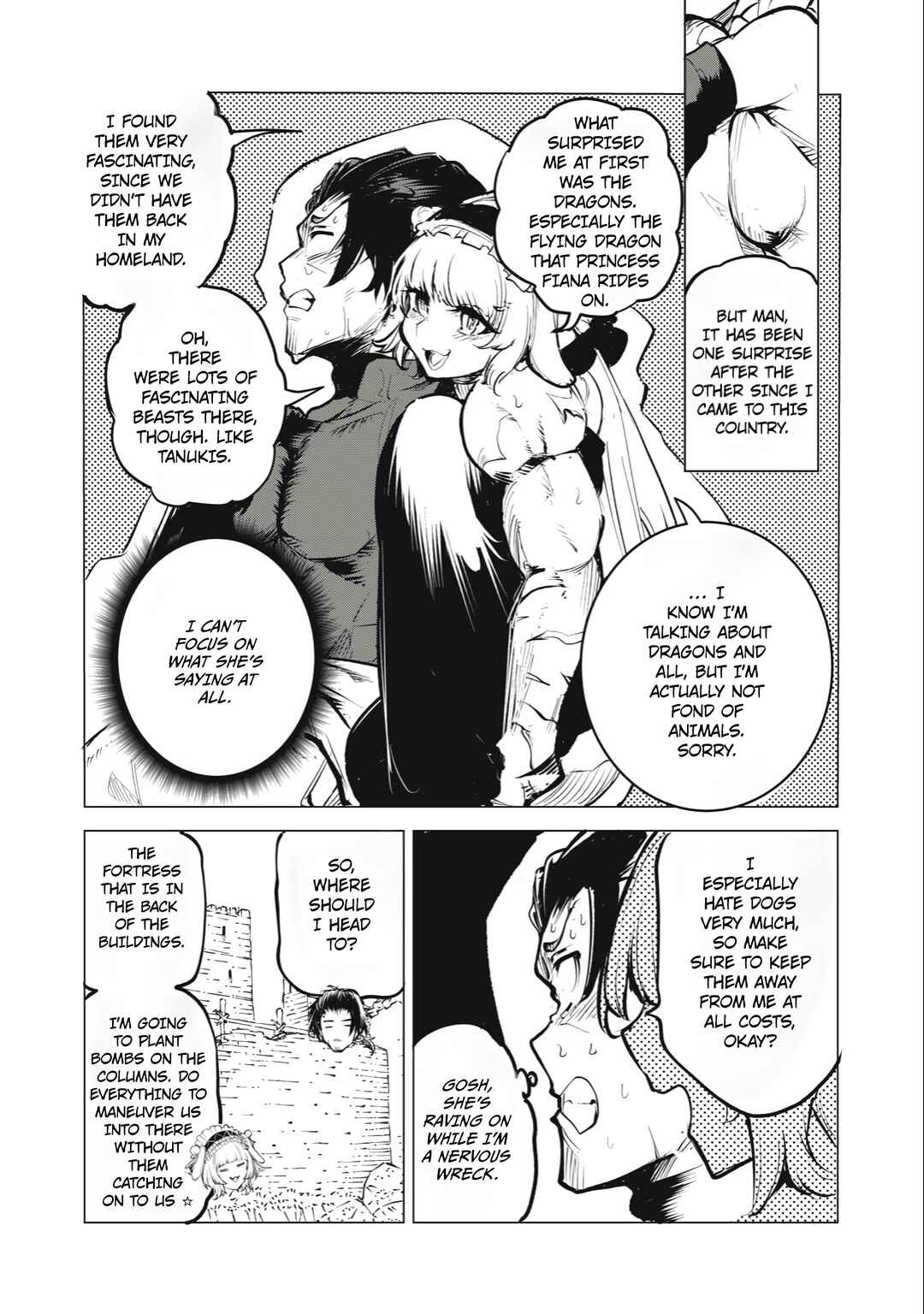 Page 4 Chapter 10 Kuni wo Owareta Ryuushi-san, Hirowareta Ringoku de Ukkari Musou Shite Shimau. ~Jakushou Kokka ga Tairiku Saikyou no Ryuu no Rakuen ni Naru made~
