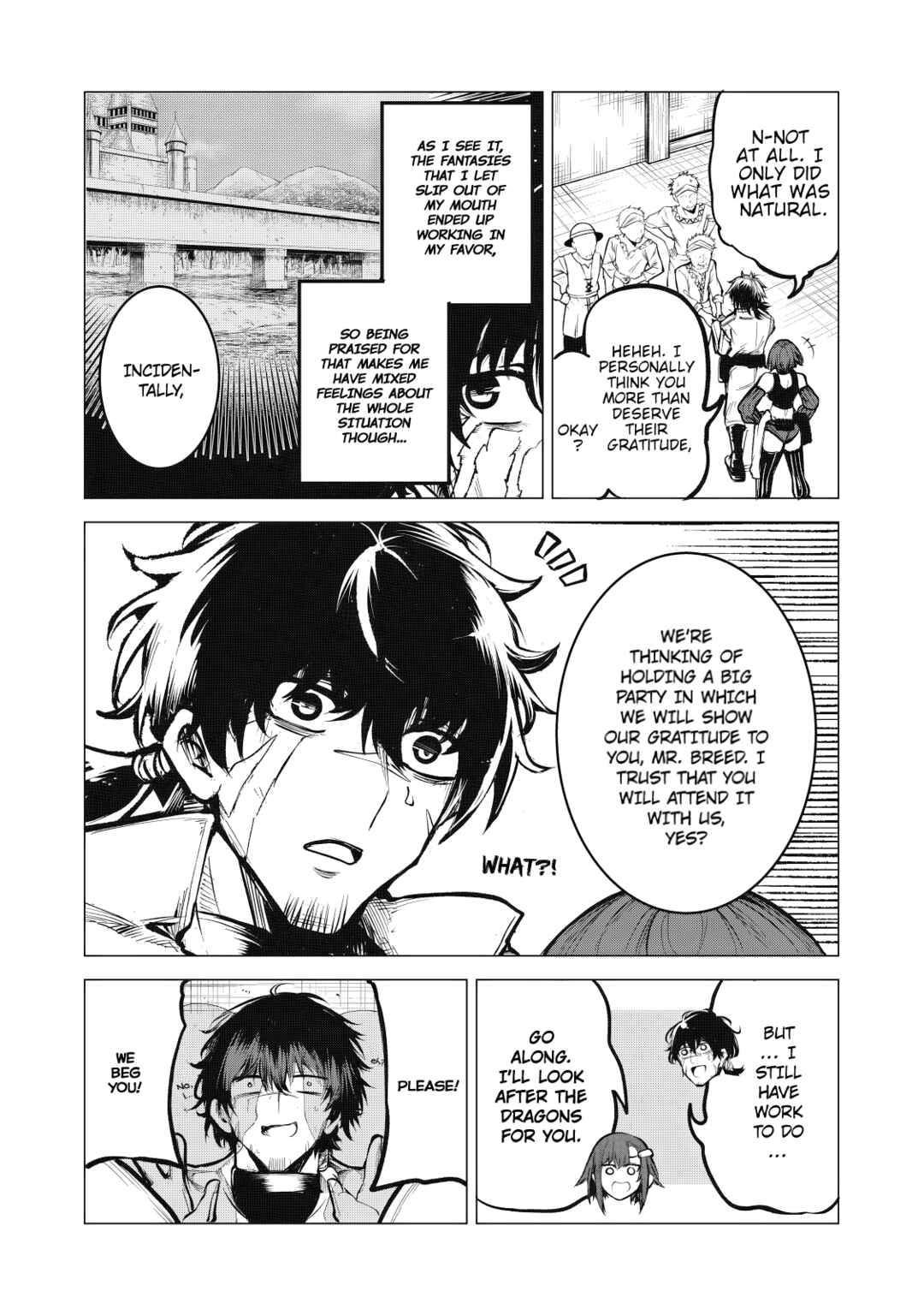 Page 9 Chapter 7 Kuni wo Owareta Ryuushi-san, Hirowareta Ringoku de Ukkari Musou Shite Shimau. ~Jakushou Kokka ga Tairiku Saikyou no Ryuu no Rakuen ni Naru made~
