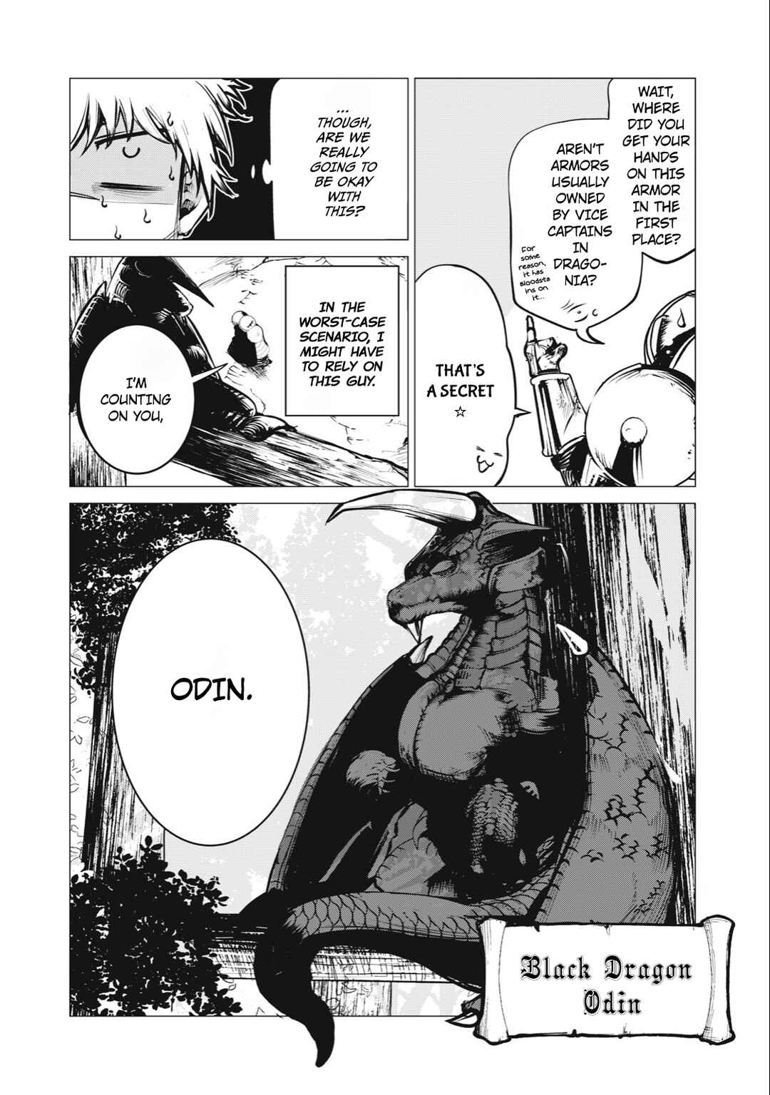 Page 21 Chapter 9 Kuni wo Owareta Ryuushi-san, Hirowareta Ringoku de Ukkari Musou Shite Shimau. ~Jakushou Kokka ga Tairiku Saikyou no Ryuu no Rakuen ni Naru made~