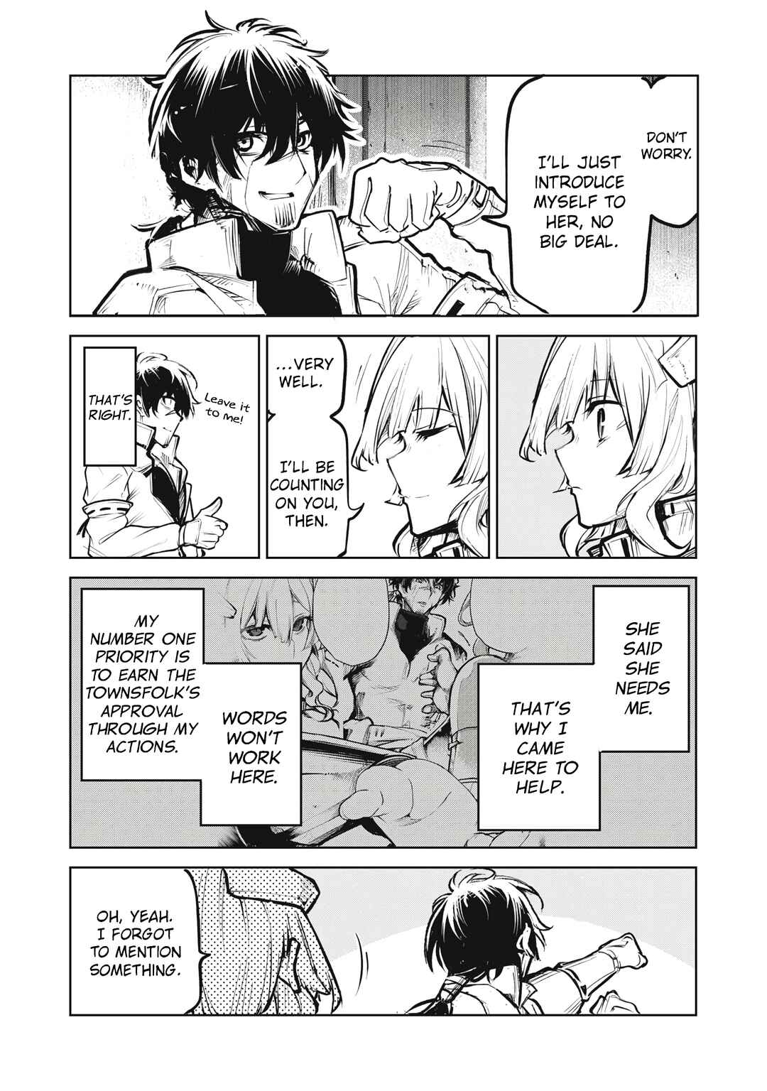 Page 14 Chapter 2.1 Kuni wo Owareta Ryuushi-san, Hirowareta Ringoku de Ukkari Musou Shite Shimau. ~Jakushou Kokka ga Tairiku Saikyou no Ryuu no Rakuen ni Naru made~