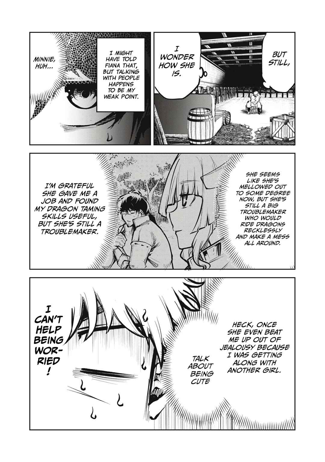 Page 16 Chapter 2.1 Kuni wo Owareta Ryuushi-san, Hirowareta Ringoku de Ukkari Musou Shite Shimau. ~Jakushou Kokka ga Tairiku Saikyou no Ryuu no Rakuen ni Naru made~