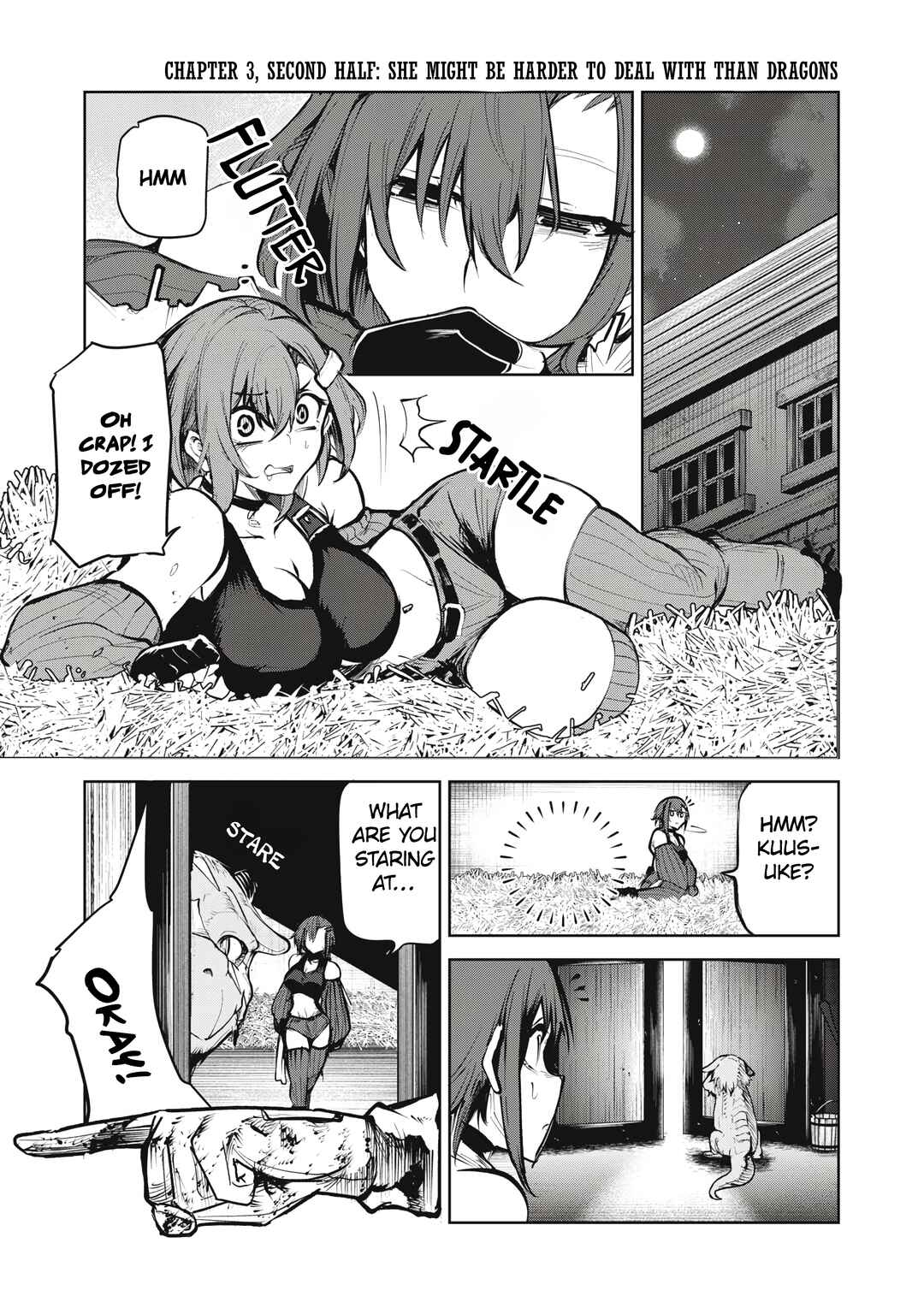 Page 16 Chapter 3 Kuni wo Owareta Ryuushi-san, Hirowareta Ringoku de Ukkari Musou Shite Shimau. ~Jakushou Kokka ga Tairiku Saikyou no Ryuu no Rakuen ni Naru made~