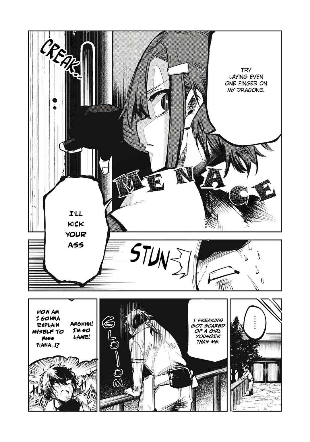 Page 6 Chapter 3 Kuni wo Owareta Ryuushi-san, Hirowareta Ringoku de Ukkari Musou Shite Shimau. ~Jakushou Kokka ga Tairiku Saikyou no Ryuu no Rakuen ni Naru made~