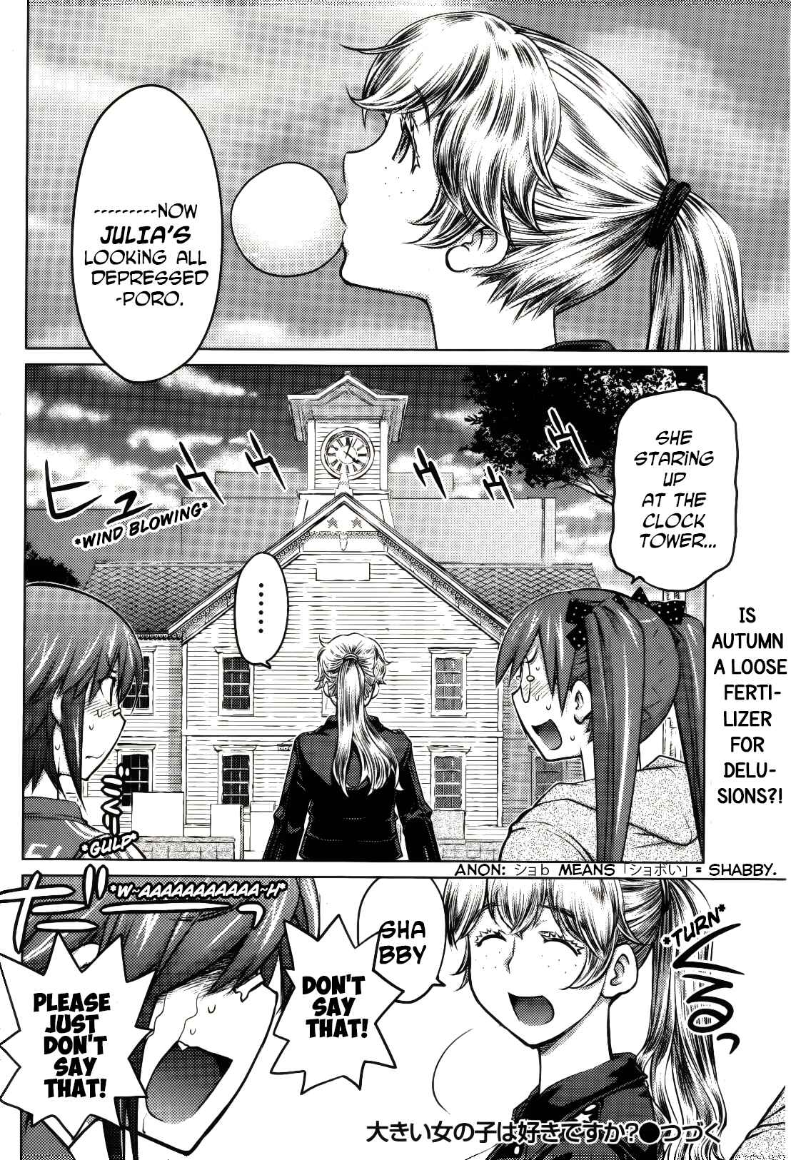 Page 18 Chapter 10 Ookii Onnanoko wa Suki Desu ka?
