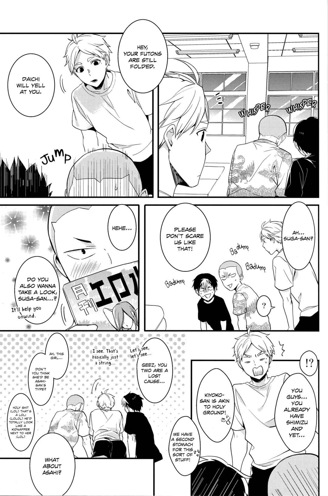 Page 14 Chapter Unknown_bbb2 Haikyuu!! - Koi to Tokidoki Shitagokoro (Doujinshi)
